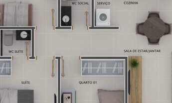 Imagem 6: Residencial Reserva Garden, empreendimento com área de lazer completa e toda documentação