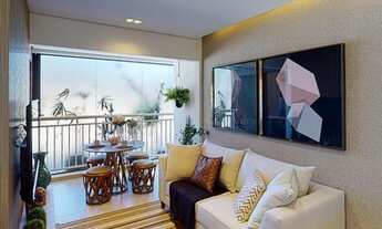 Imagem 2: Apartamento para venda possui 57 metros quadrados com 2 quartos no bairro Demarchi em SBC