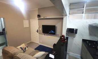 Imagem 1: Apartamento com 2 dormitórios para alugar, 47 m² por R$ 2.750,00/mês - Gonzaga - Santos/SP