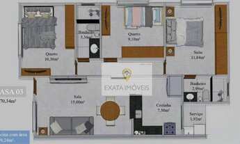 Imagem 4: Casas 3 quartos com quintal, Enseada das Gaivotas, Rio das Ostras