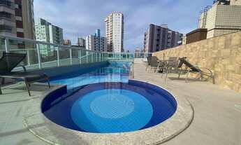 Imagem 3: Apartamento com 3 dormitórios à venda, 90 m² por R$ 495.000,00 - Vila Guilhermina - Praia