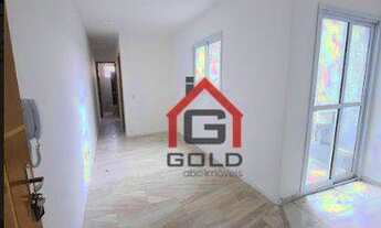 Imagem 7: Apartamento com 2 dormitórios à venda, 46 m² por R$ 260.000,00 - Vila Tibiriçá - Santo And