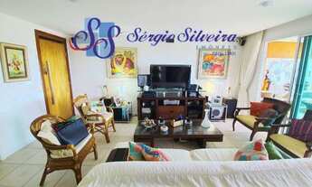 Imagem 2: Cobertura duplex mobiliada e nascente no Porto das Dunas com 4 quartos