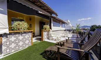 Imagem 5: Excelente cobertura única linear com 435 m2, revê reformada em ótima rua do Recreio