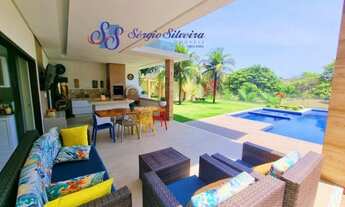 Imagem 2: Belíssima Casa no Alphaville Eusébio com piscina privativa 4 suítes, mobiliada