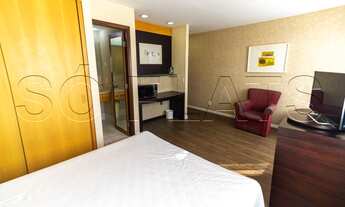 Imagem 3: Ótimo flat na Vl. Olímpia, próximo da Av Santo Amaro, Faria Lima. Com entrada imediata e s