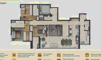 Imagem: Apartamento para venda possui 142 metros