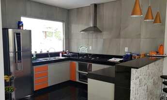 Imagem 2: Casa com 3 dormitórios à venda, 211 m² por R$ 880.000,00 - Condomínio Trilhas Do Sol - Lag