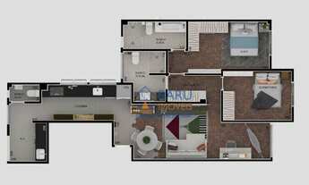 Imagem 6: Apartamento com 2 dormitórios à venda, 83 m² por R$ 1.050.000,00 - Pinheiros - São Paulo/S