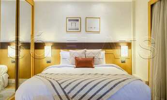 Imagem 2: Flat Transamérica Faria Lima disponível para venda com 29m² e 01 vaga de garagem