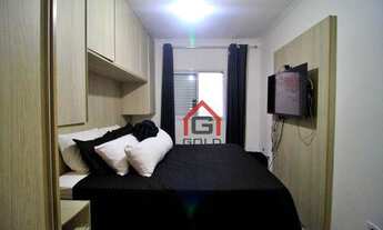 Imagem 3: Cobertura com 2 dormitórios à venda, 108 m² por R$ 435.000,00 - Vila Camilópolis - Santo A