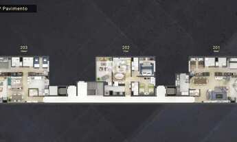 Imagem 11: Apartamento para Venda - 153.57m², 2 dormitórios, sendo 2 suites, 2 vagas - São João