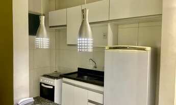 Imagem 2: Aluguel-Lindo apartamento quarto/sala mobiliado -Varanda-Garagem coberta individual