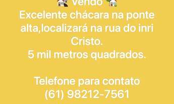 Imagem 2: Chacara na ponte alta 5mil m2