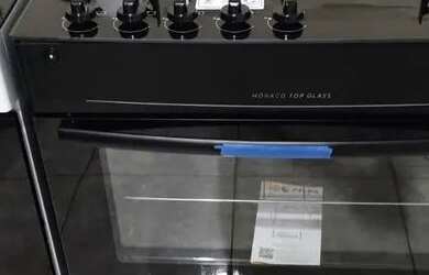 Imagem 2: Fogão atlas 5 bocas mesa de vidro ((Novo Lacrado)