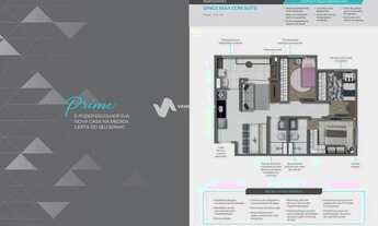 Imagem 3: Apartamento Vivaz Prime Belenzinho, 2 quartos, 1 suíte e 1 vaga bairro Belém , zona leste