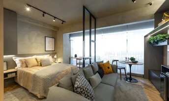 Imagem: MODO POMPÉIA STUDIO RESIDENCIAL DE 31M²