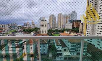 Imagem 4: Apartamento com 1 dormitório para alugar, 53 m² por R$ 3.300,01/mês - Gonzaga - Santos/SP