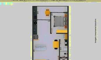 Imagem 7: Apartamento (Padrão), com 1 quartos e 1 banheiros à Venda, 47 m² em Ubatuba/SP