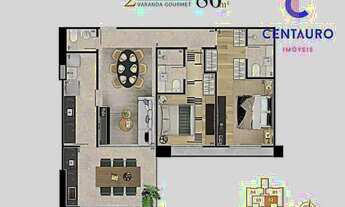 Imagem 5: Ref.: 2265 - Melhor 2 quartos com lazer alto padrão da Avenida Rio Branco Marina Residence