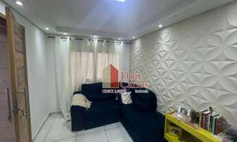 Imagem 2: Casa com 1 dormitório para alugar, 100 m² por R$ 1.400,00/mês - Jardim Zaira - Mauá/SP