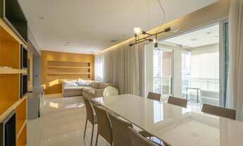 Imagem 6: Apartamento de luxo com 2 suítes, 3 salas, varanda gourmet, com 171m², 4 vagas à venda no