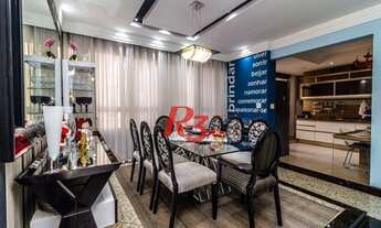 Imagem 3: Lindo apartamento semi-mobiliado, 3 dormitórios, venda ou locação no Itararé em São Vicent