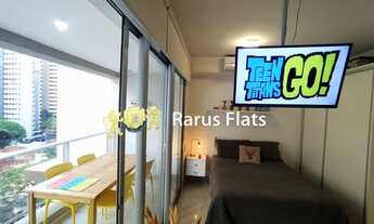 Imagem 2: Flat com 1 Quarto para alugar, 38m² - Brooklin