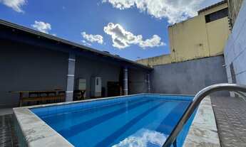 Imagem 7: Sobrado para venda 250 metros quadrados com 4 quartos sendo 1 closet , 4 vagas , piscina