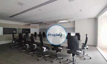 Imagem 6: Laje comercial com 1.520m² de área privativa, semi-mobiliado, piso de porcelanato e 49 vag