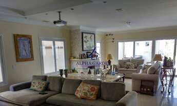 Imagem 3: Sobrado com 5 suítes à venda, 573 m² por R$ 2.700.000 - Residencial Dez (Alphaville) - San