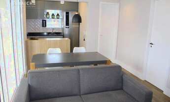 Imagem 2: Apartamento com 1 dormitório para alugar, 48 m² por R$ 6.000,00/mês - Itaim Bibi - São Pau