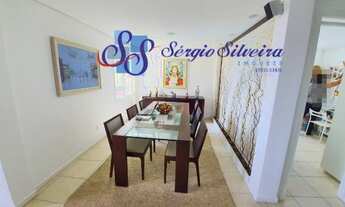 Imagem 3: Cobertura duplex mobiliada e nascente no Porto das Dunas com 4 quartos