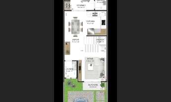 Imagem 3: Sobrado para Venda em Balneário Gaivota, Turimar, 2 dormitórios, 1 suíte, 1 banheiro, 1 va