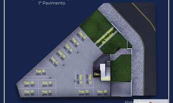 Imagem 7: Apartamento, 3 quartos à venda, 98 m² por R$ 450.523 - Manacás - Belo Horizonte/MG