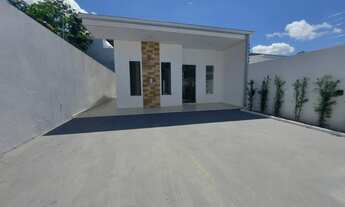 Imagem 1: Casa nova Parque 10, 3 quartos com suíte, quintal, fase de acabamento