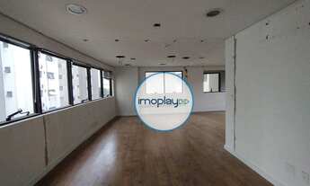 Imagem 3: Conjunto comercial com 64m² vão livre, piso laminado, forro modular e 02 vagas de garagem