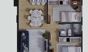 Imagem 7: Apartamento com 2 quartos no Centro de Pinhais