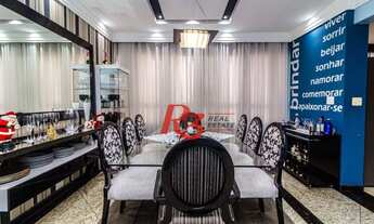 Imagem 2: Lindo apartamento semi-mobiliado, 3 dormitórios, venda ou locação no Itararé em São Vicent