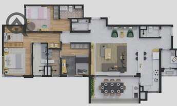 Imagem 6: Apartamento com 3 dormitórios à venda, 139 m² por R$ 1.682.310,00 - Cambuí - Campinas/SP