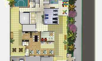 Imagem 5: Apartamento para venda tem 57 metros quadrados com 2 quartos em Vila Valparaíso - Santo An