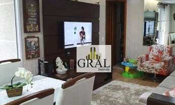 Imagem 2: Apartamento com 2 dormitórios à venda, 48 m² por R$ 340.000,00 - Planalto - São Bernardo d