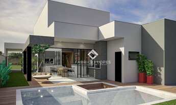 Imagem 2: Elegante Projeto de Casa Térrea em rua sem saída, Condomínio Mônaco, Urbanova, 230 m²