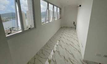 Imagem 6: Sala, 46 m² - venda por R$ 420.000,00 ou aluguel por R$ 3.000,00/mês - Ponta da Praia - Sa