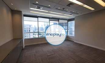 Imagem 2: Conjunto comercial 181,09 m² e 05 vagas de garagem, com carpete, banheiros, forro mineral