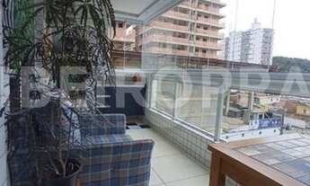 Imagem 2: Apartamento com 1 dormitório à venda, 57 m² por R$ 300.000,00 - Canto do Forte - Praia Gra