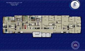 Imagem 2: Apartamento para venda tem 65 metros quadrados com 3 quartos em Campo Grande - Recife - PE