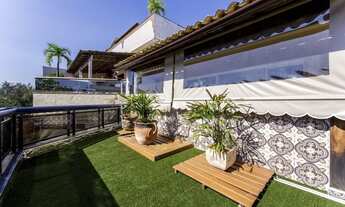 Imagem 4: Excelente cobertura única linear com 435 m2, revê reformada em ótima rua do Recreio