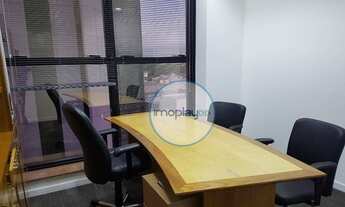 Imagem 6: Laje comercial mobiliada com 412,00m² de área útil contendo 09 vagas de garagem