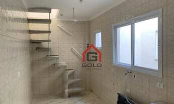 Imagem 5: Cobertura com 3 dormitórios à venda, 152 m² por R$ 585.000,00 - Vila Camilópolis - Santo A